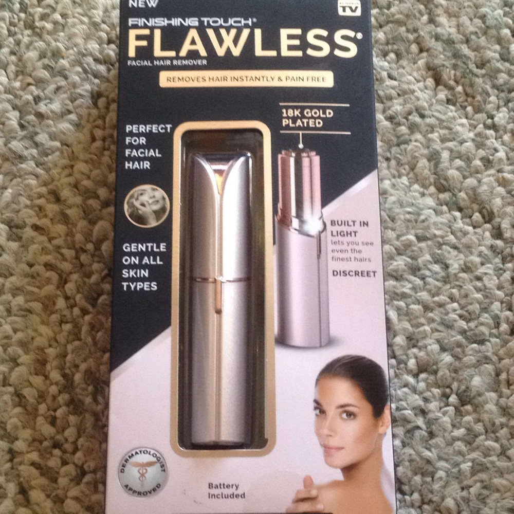 Flawless facial remover